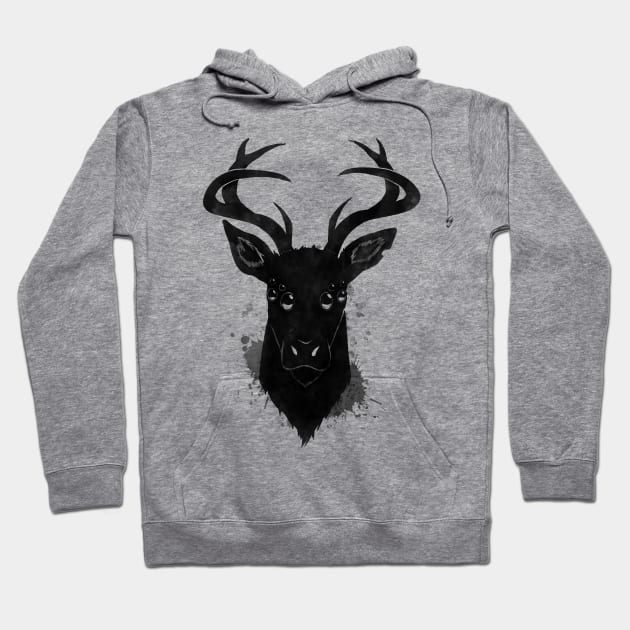 Spider Deer Hoodie by ThompsonTom Tees